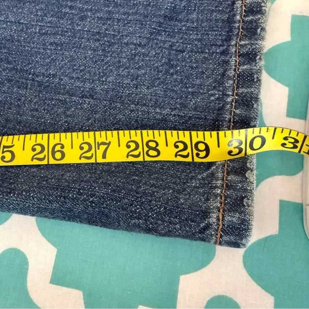 Upcycled Boyfriend Style Levi’s 527 Jeans | Boho Festival | OOAK 30x30 hearts 💕